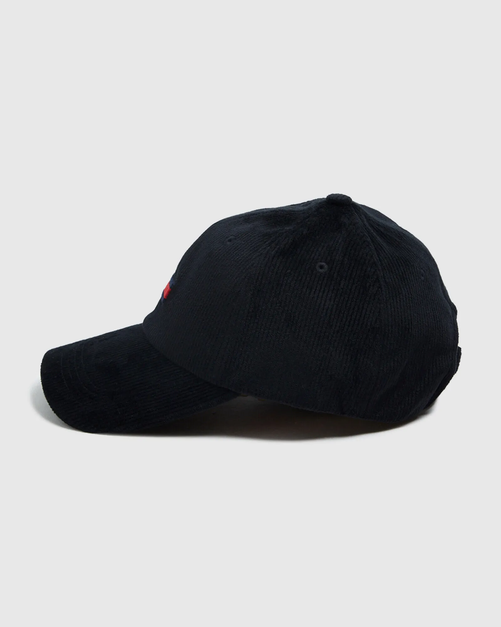 Tommy Jeans TJM Flag Corduroy Cap Black