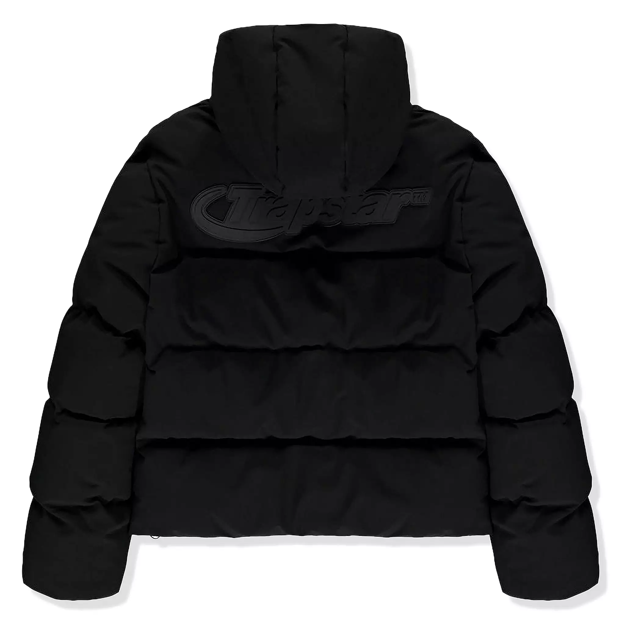 Trapstar Hyperdrive Technical Hooded Puffer Jacket Black