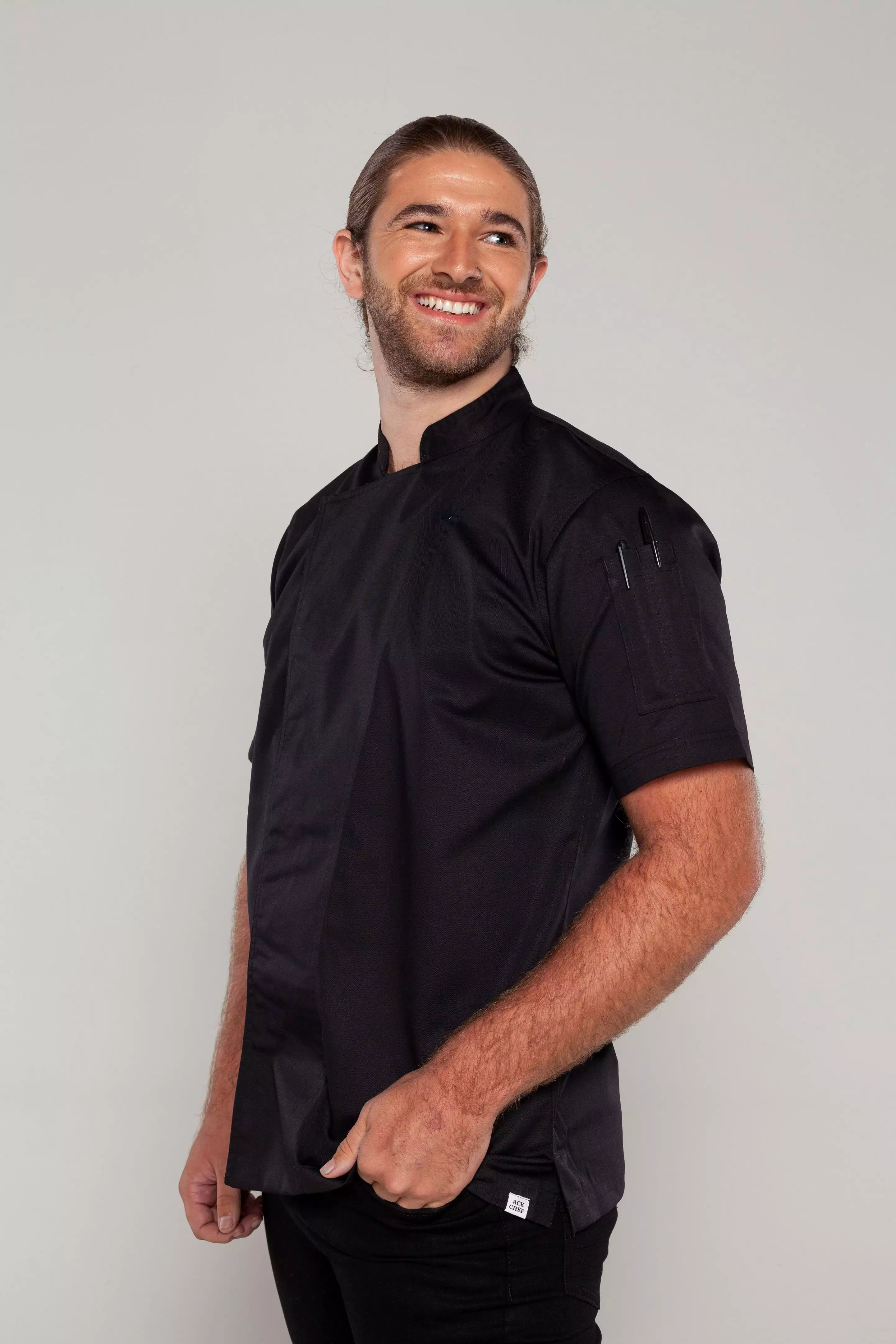 Tunic Chef Jacket Black