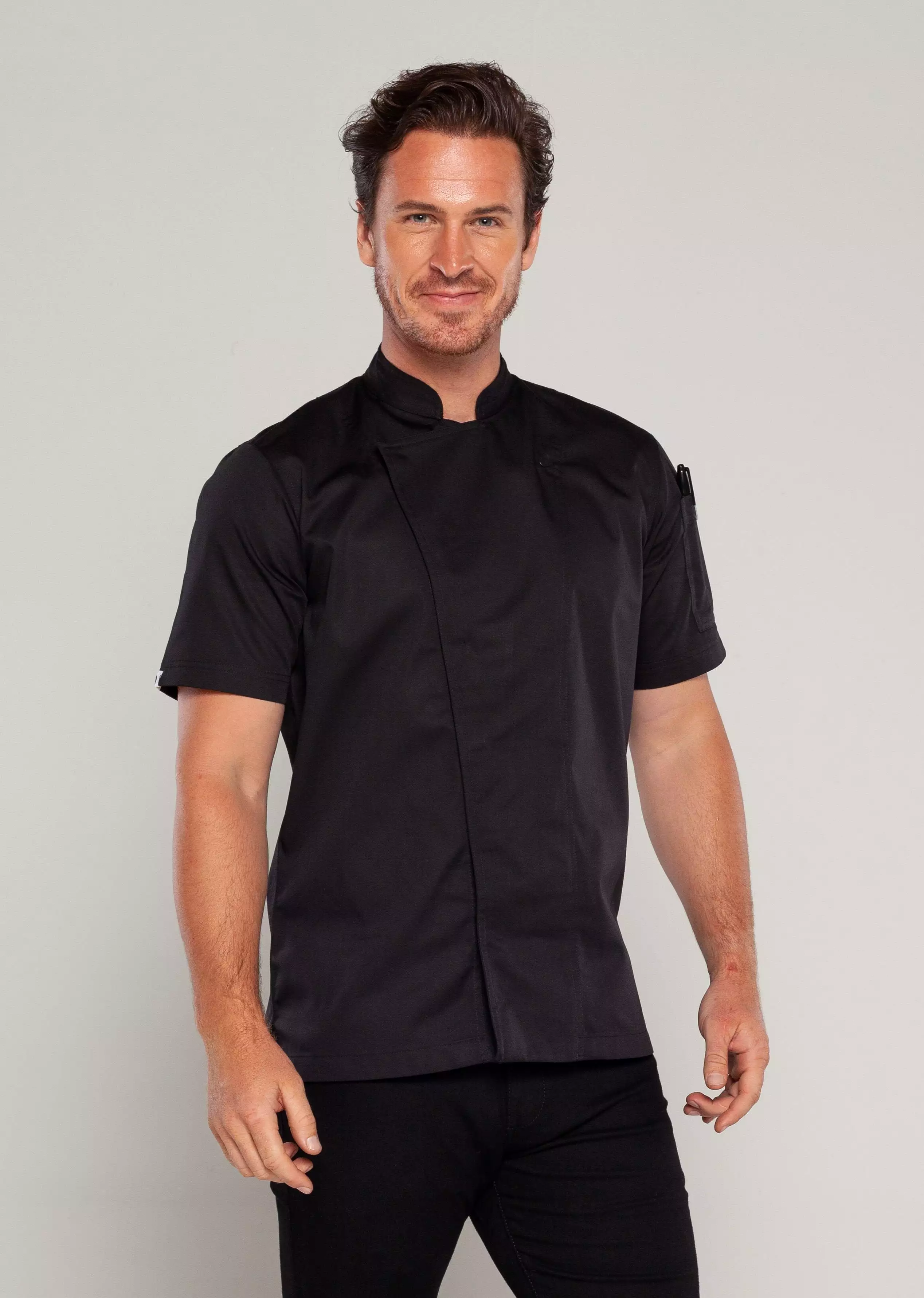 Tunic Chef Jacket Black