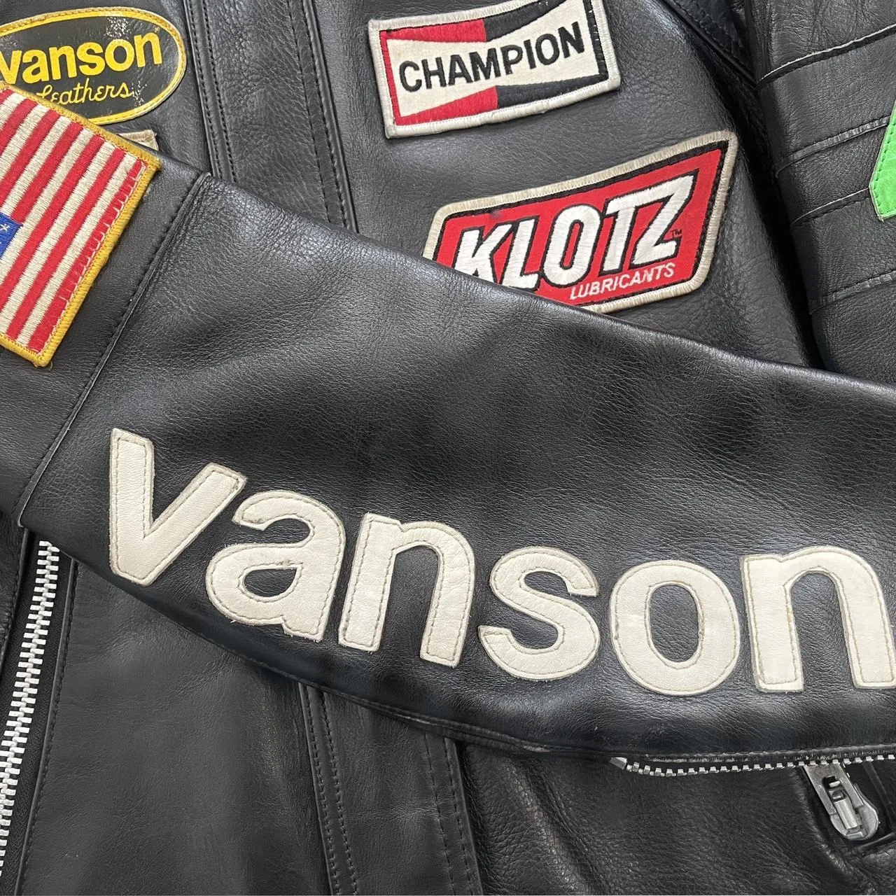 Vanson Leathers Motorcycle Racer Jacket