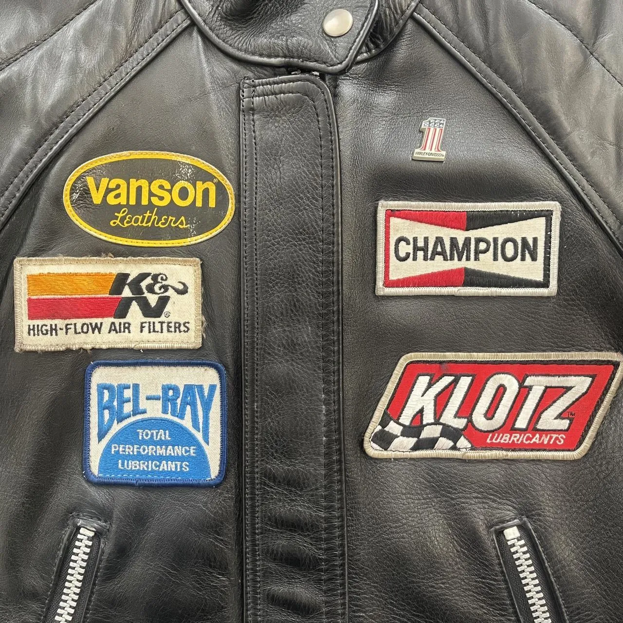 Vanson Leathers Motorcycle Racer Jacket