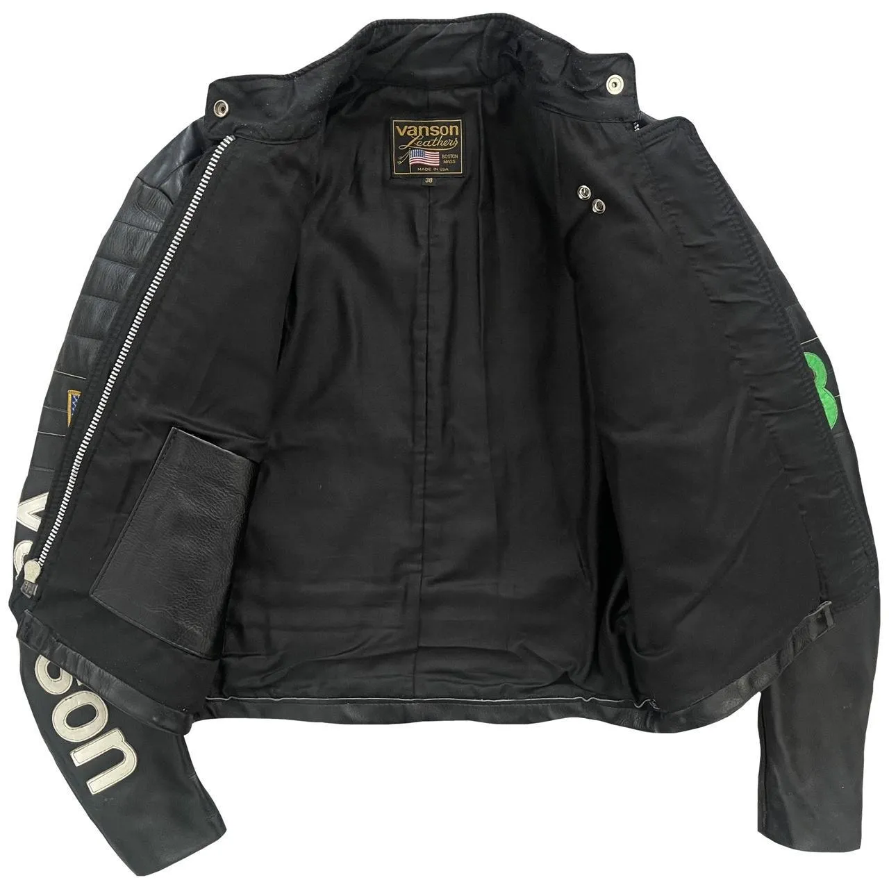 Vanson Leathers Motorcycle Racer Jacket