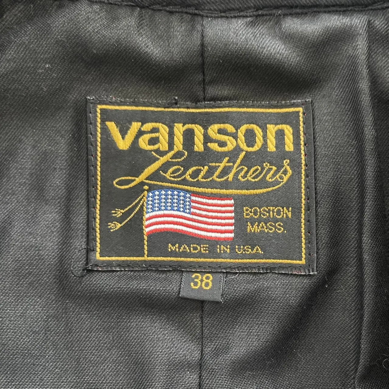 Vanson Leathers Motorcycle Racer Jacket