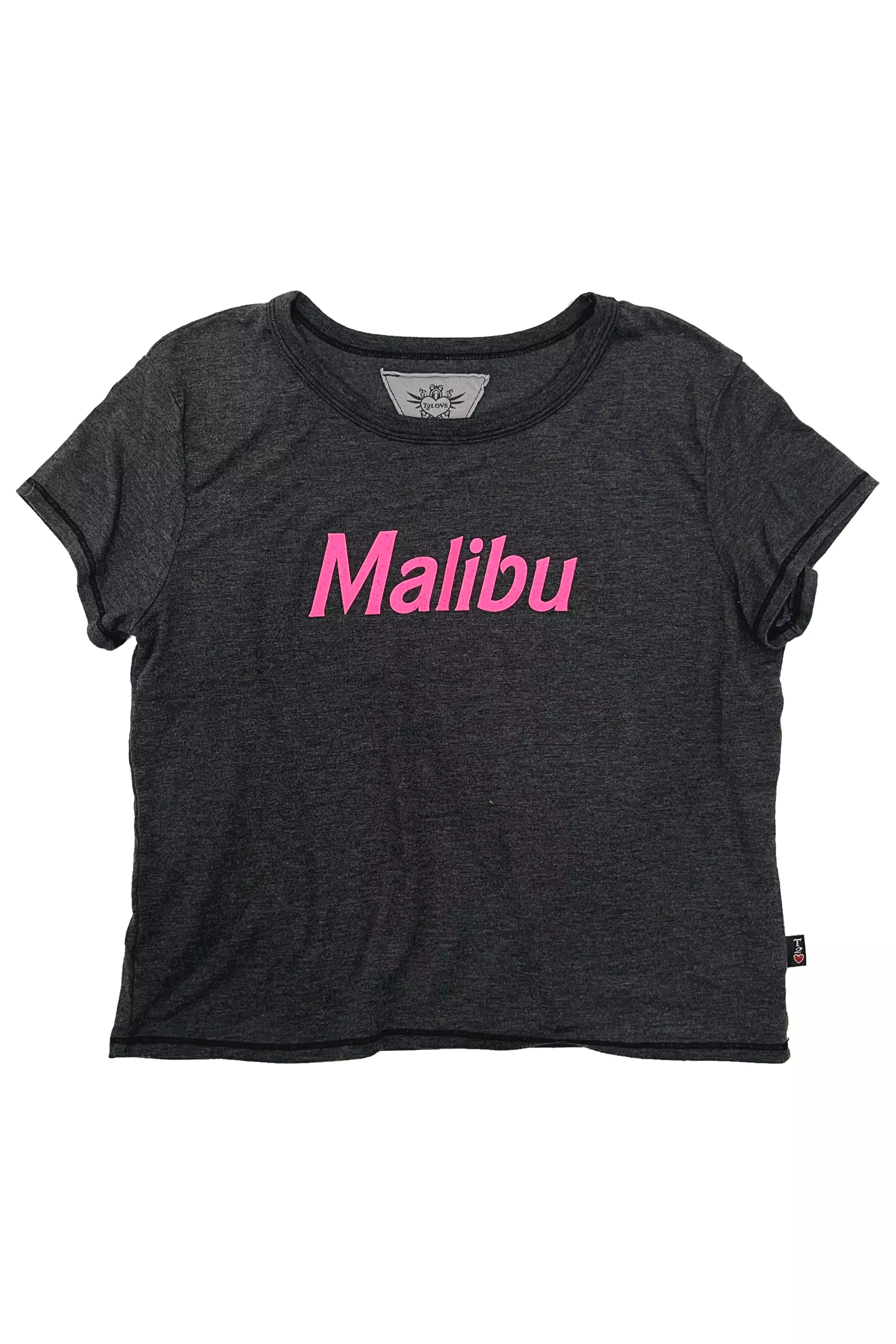 Washed Black Malibu Tee