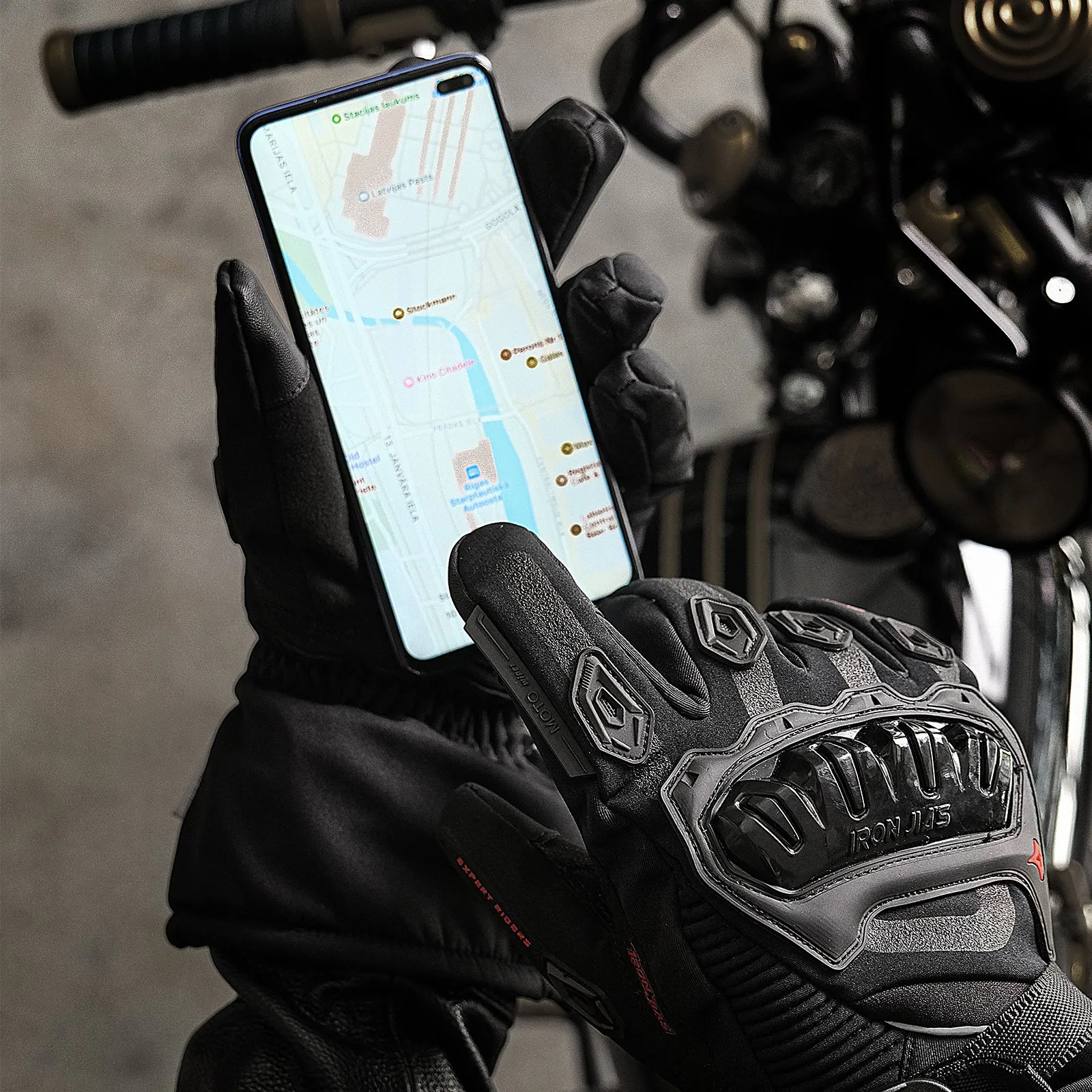 Waterproof Heated Motorcycle Gloves | AXE01H