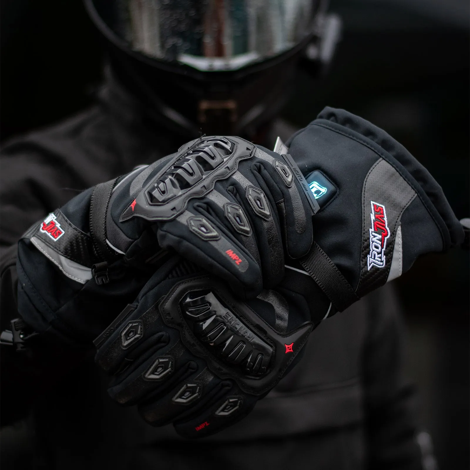 Waterproof Heated Motorcycle Gloves | AXE01H