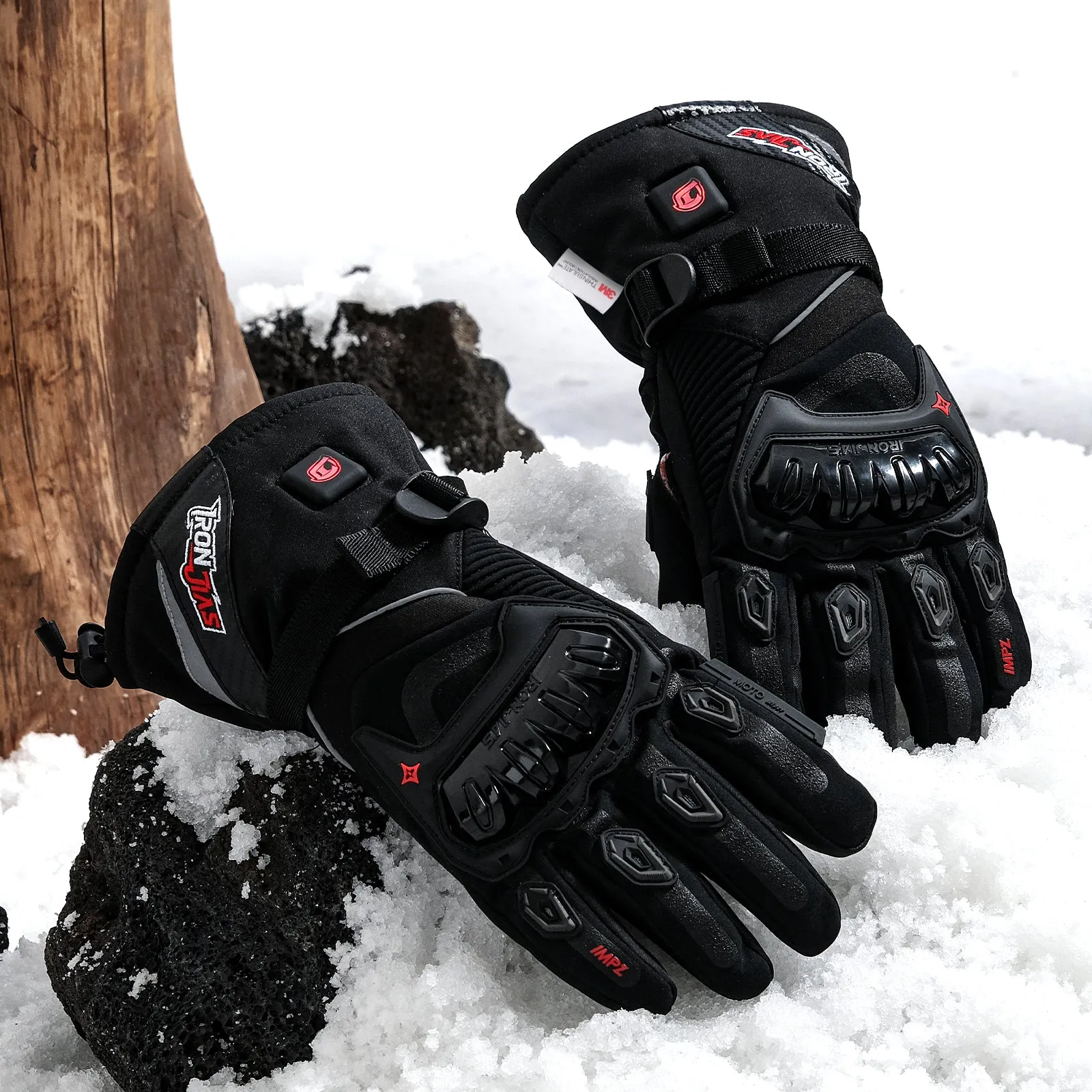 Waterproof Heated Motorcycle Gloves | AXE01H