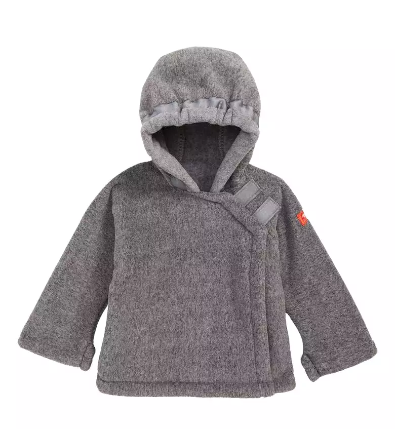 Widgeon Baby Heather Grey Favorite Fleece Jacket