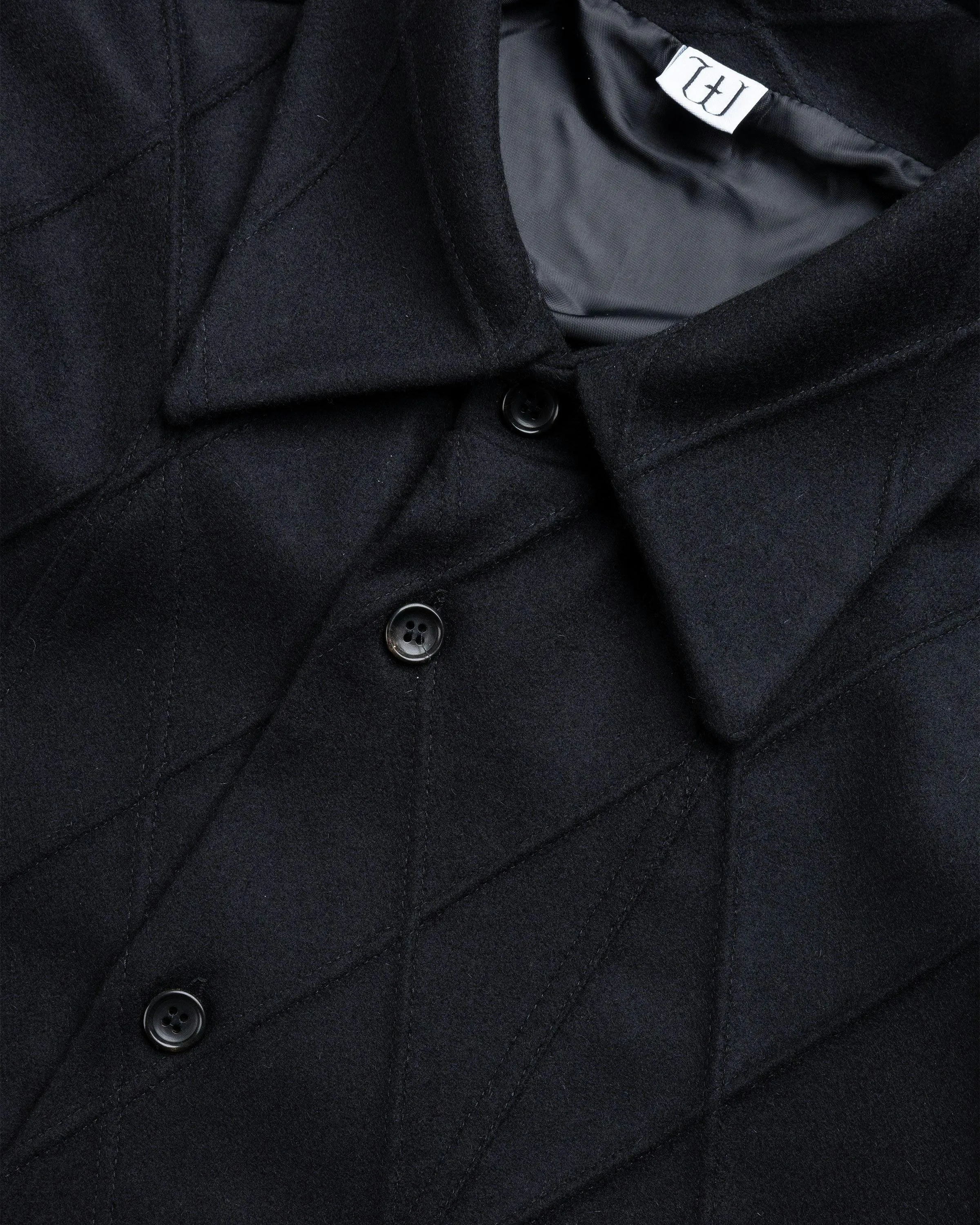 Winnie New York – Quilted Shirt Jacket Black | Highsnobiety Shop