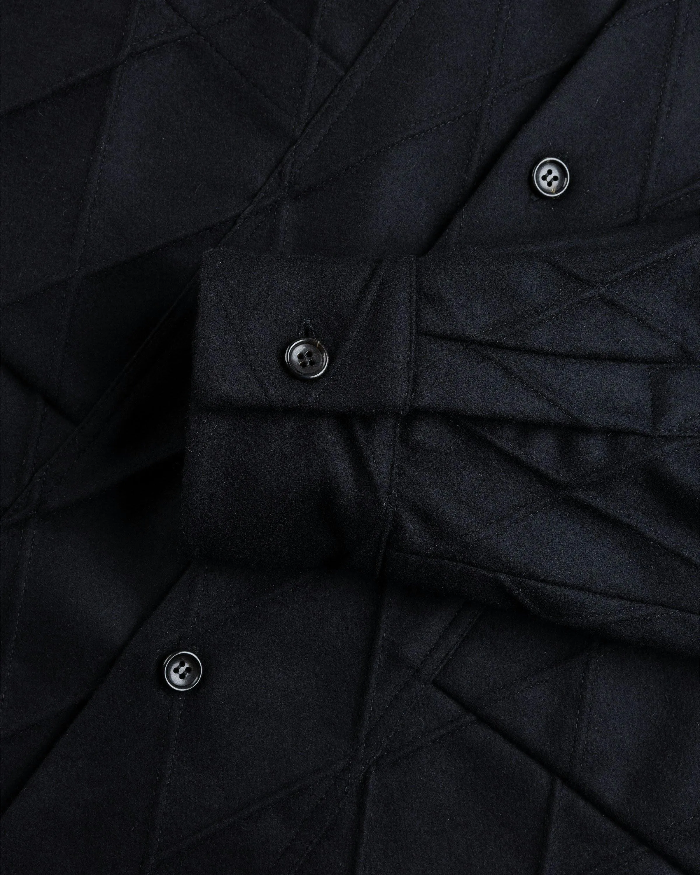 Winnie New York – Quilted Shirt Jacket Black | Highsnobiety Shop