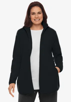 Zip-Front Microfleece Jacket