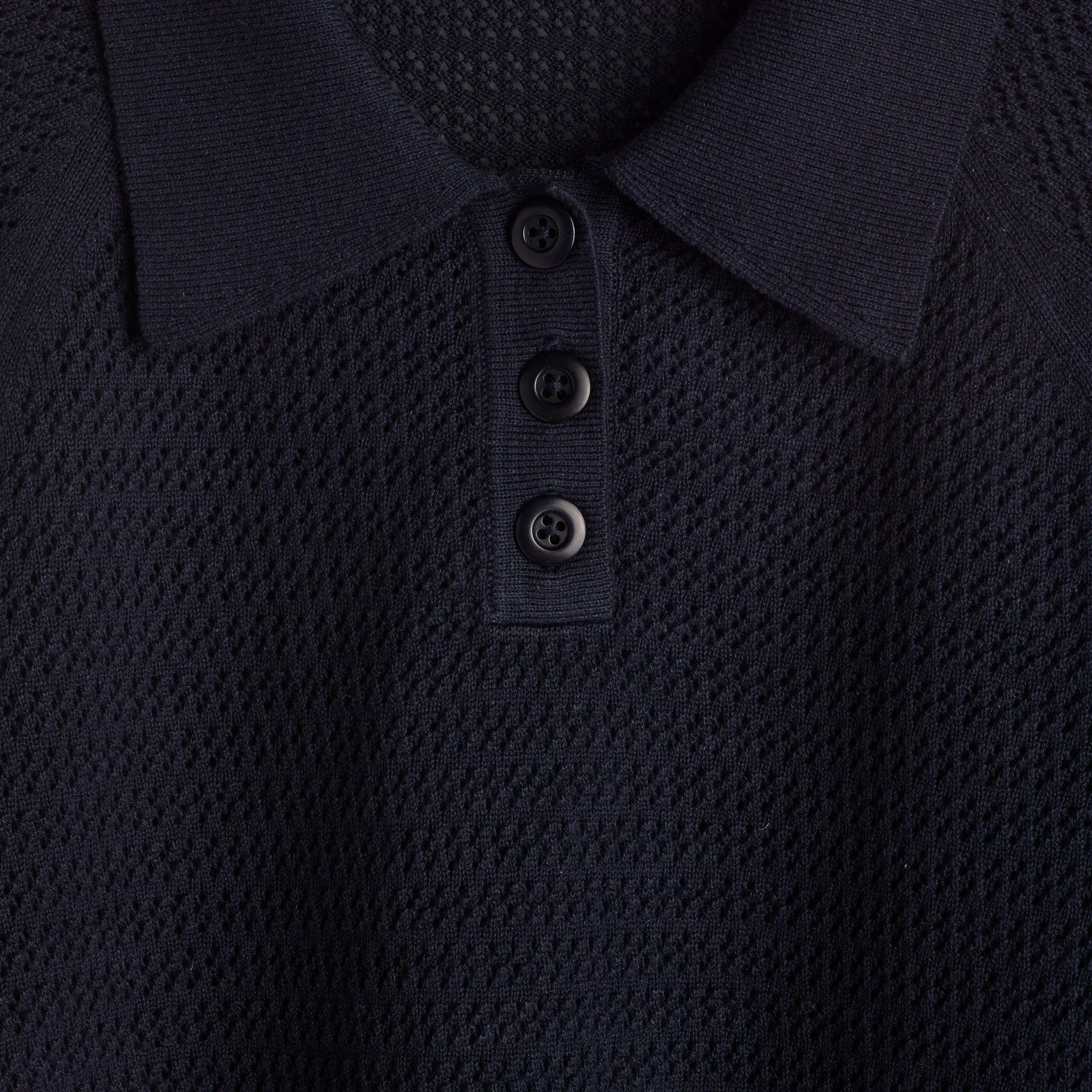 Zoe Sweater Polo - Navy